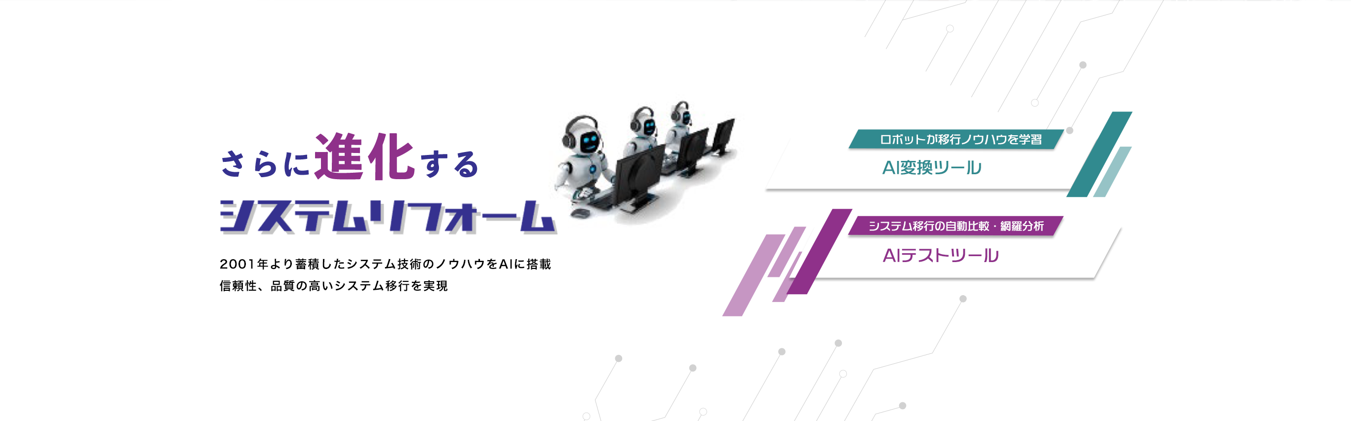 さらに進化するシステムリフォーム